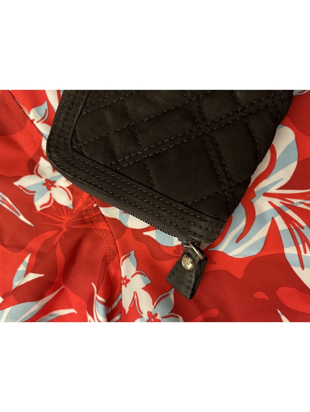 Excellent Condition Mens M Speedo Red Floral Swim Trunks